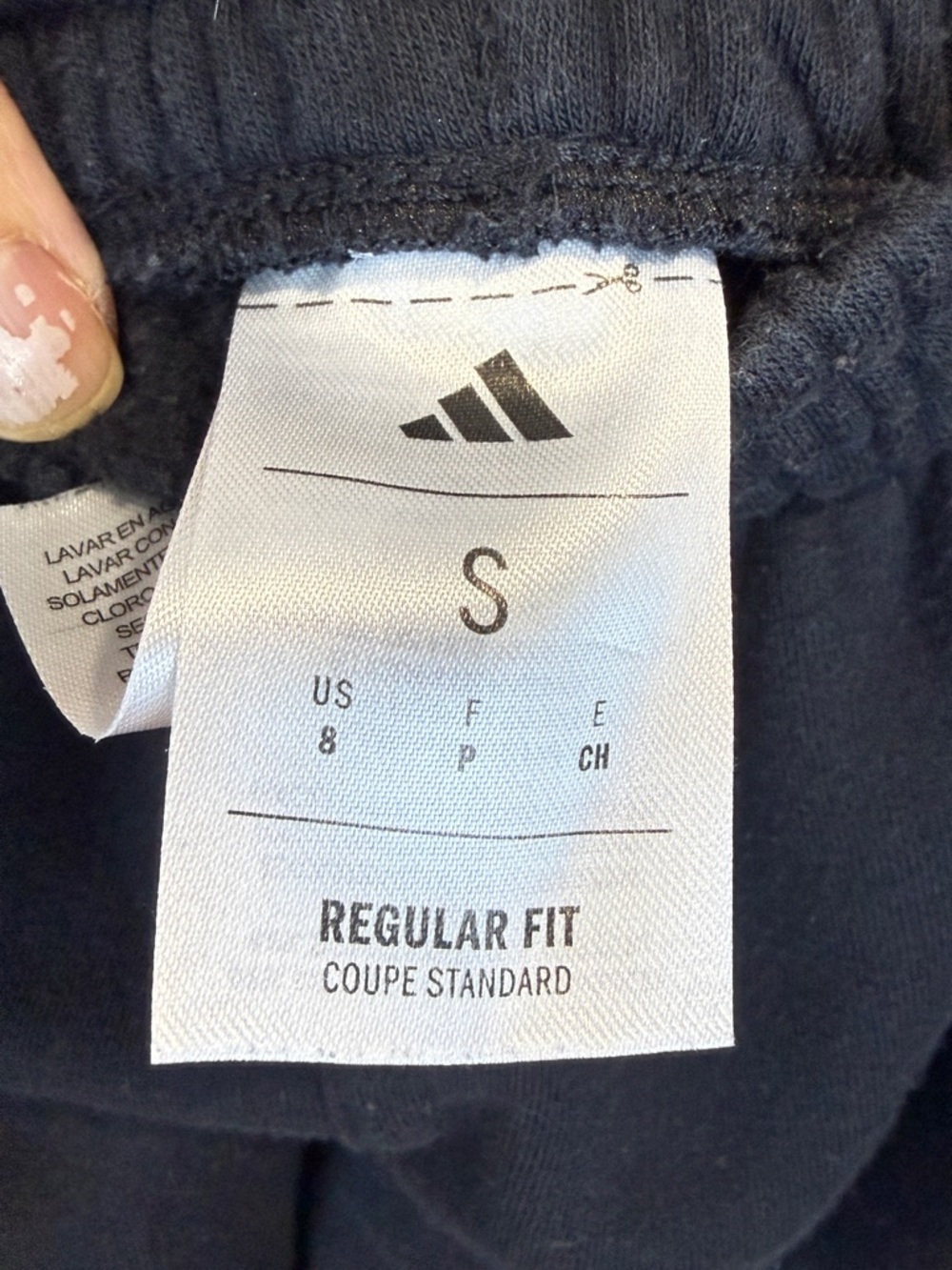 Adidas Three Stripe Joggers- Size Small (8) - Picture 10 of 12